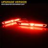 2Pcs Car Rear Red Sidemarker Lamps for Ford Mustang 2015 2016 2017 2018 2019 2020 2021 2022 LED Fender Side Marker Lights