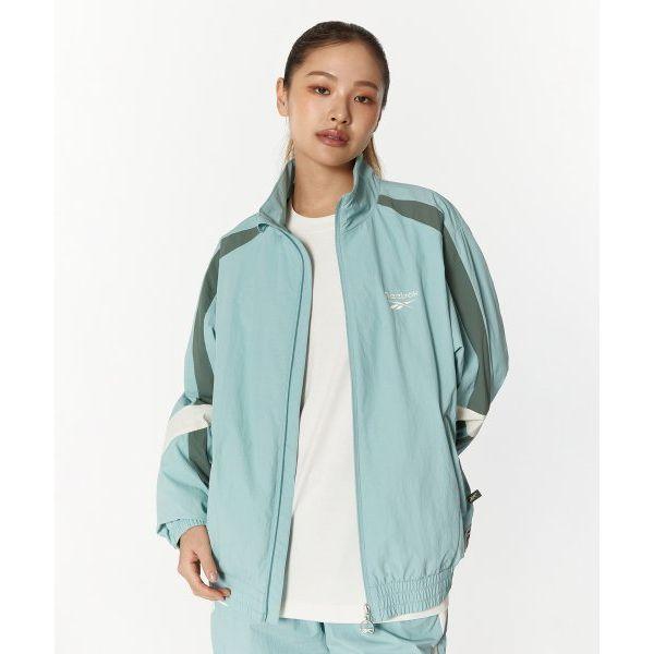 Reebok Logo Zip-Up Jacket Unisex Jackets Mint REJU4EJ13L1