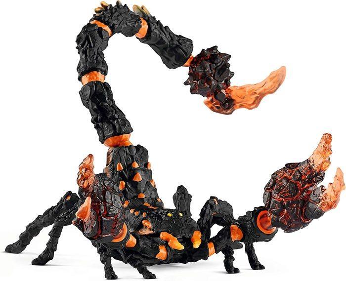 Scorpion De Lave, Figurine Fantastique Avec Pièces Mobiles Et Rotatives, Jouet Monstre Pour Enfants Dès 7 Ans - Schleich 70142