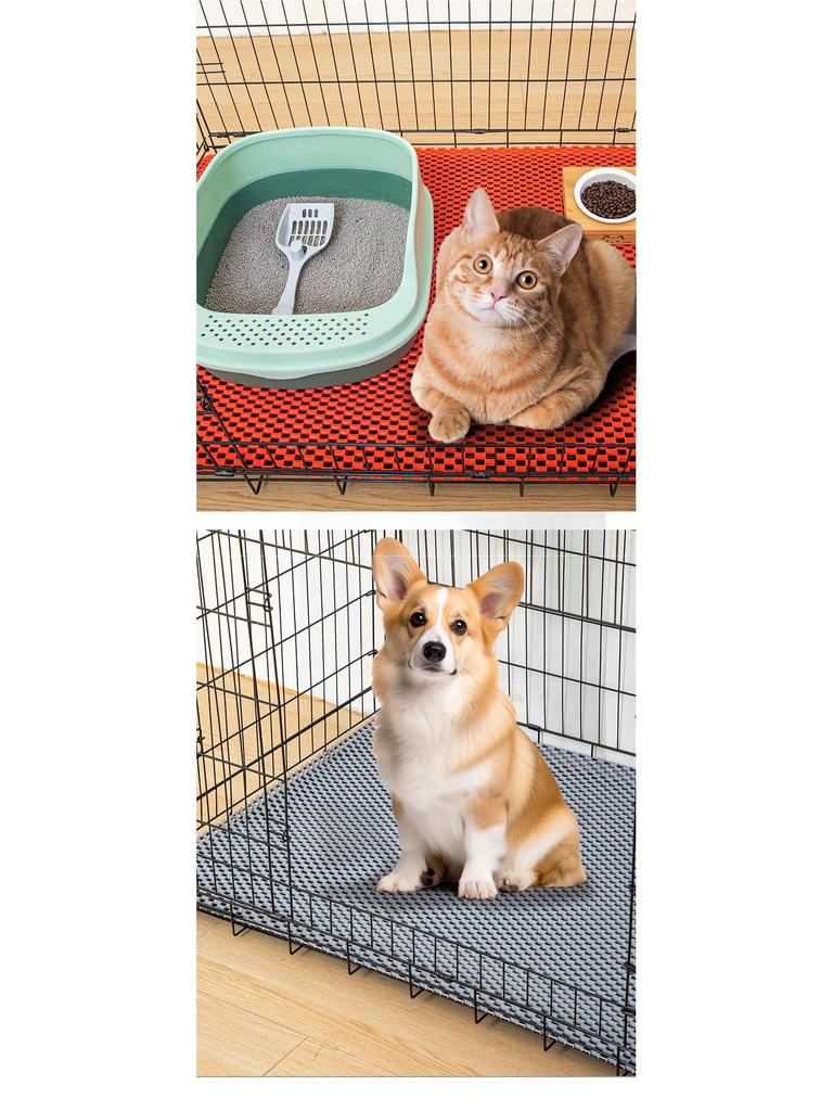 Waterproof Non-slip Pet Mat: Scratch & Dirt-Resistant, Easy-to-Clean Washable Mat for Cats & Dogs