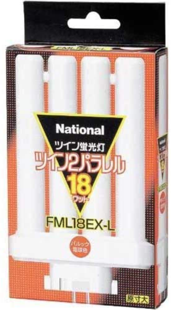 

Panasonic Twin Fluorescent Light 18W Type Bulb Color 4 Plane Bridge FML18EXL