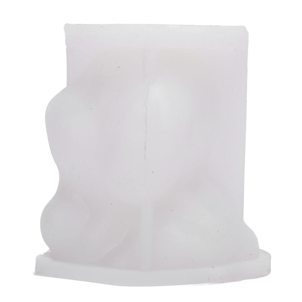 Silikonowa Forma do Lodu Kreskówkowy Wygląd Łatwe Wyjmowanie Wielofunkcyjna Silikonowa Forma do Świec DIY na Puszkę