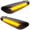 BMW Serie 1 E81 E82 E87 E88 Indicatore di Direzione Laterale LED Dinamico Fumé, Set da 2
