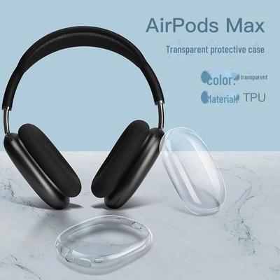 Transparent TPU Soft Shell Protective Cover for AirPods Max Headphones