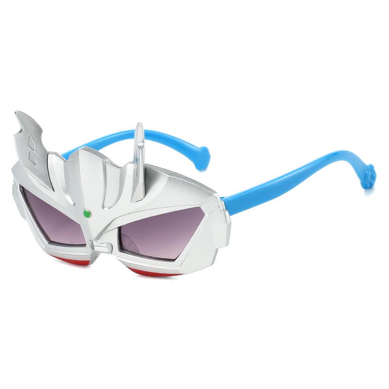 Neue Ultraman Jungen Mecha Trend Sonnenbrille - Stilvoller Sonnenschutz für Kinder