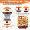 Interactive Dog Treat Dispenser Ball, Rolling Leak Food Puzzle Toy, Slow Feeder For Chew Teeth Health, Durable Pet Toy Suitable For All Breeds