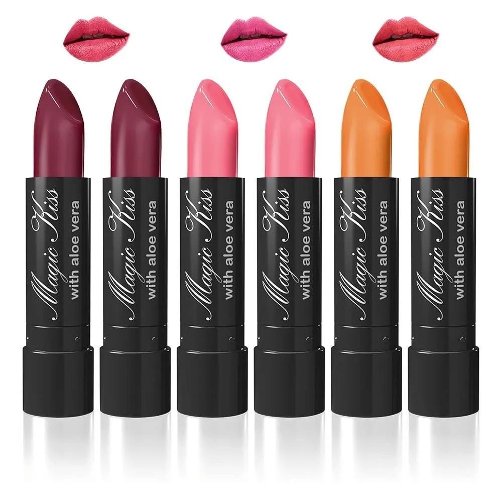 Magic Kiss Color Changing Aloha Matte Lipstick 6-Piece Set