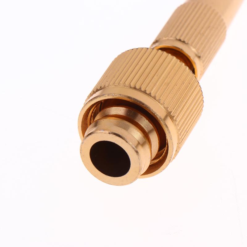 1 Set Home Hose Adjustable Pressure Garden Sprinkler Spray Nozzle Water Gun Brass High Pressure Direct Spray Quick Connector