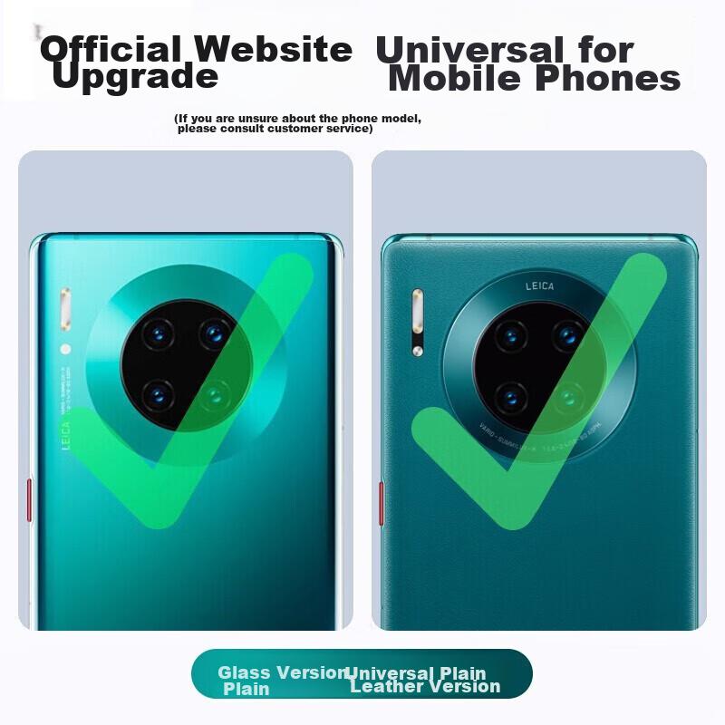 Phone Case for Huawei Mate30 Pro And Mate30 Pro+, Smart View Window Sleep/Wake Full Protection Anti-Drop Leather Cover, Hands-Free Answering