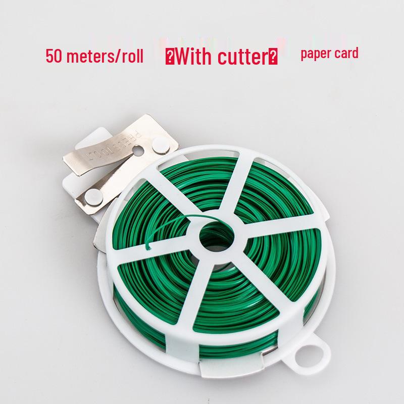 Floral Plant Binding Wire Tie for Garden Branch Support