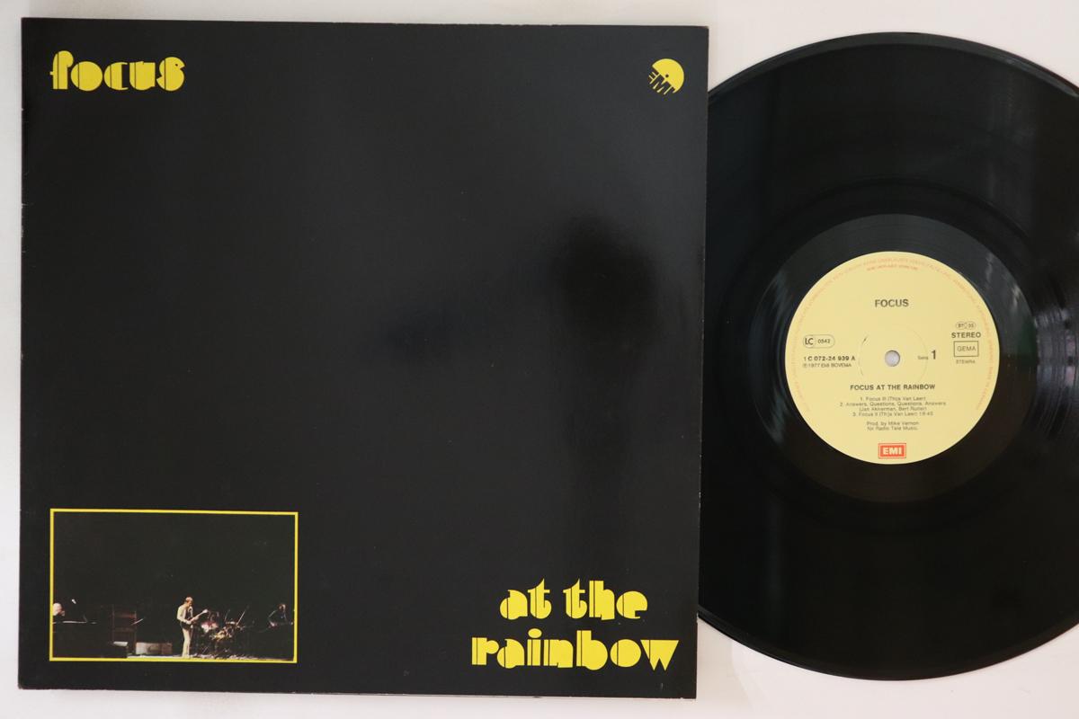 

LP Record FOCUS - Focus At The Rainbow 1C07224939 EMI Germany Rock Used