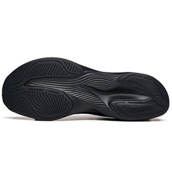 Anta Kante Trendig Bequem Niedrige Laufschuhe Herren Sneaker Schwarz 912135588-4