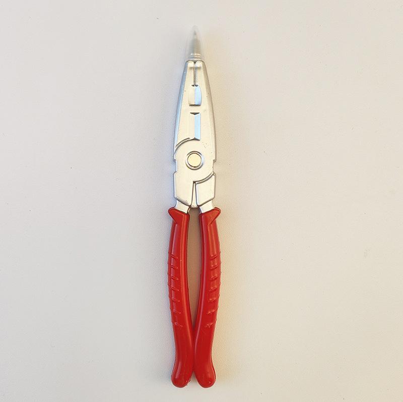 6Pcs/Lot Random Style Simulation Hardware Tools Ballpoint Pens Creative Hand Knife Hammer Design Writing Pens for Office School