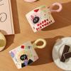 Cute Cartoon Cat Ceramic Mug, Couple Water Cup, High-value Gift Box, Souvenir, Birthday Gift, Breakfast Cups