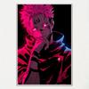 1 szt. Przystojny chłopak anime Ryomen Sukuna Jujutsu Kaisen plakat HD plakaty domowe pokój bar kawiarnia dekoracja sztuka malarstwo ścienne obraz