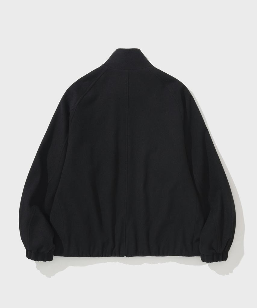 Shirter Wool Harrington Jacket (Black)