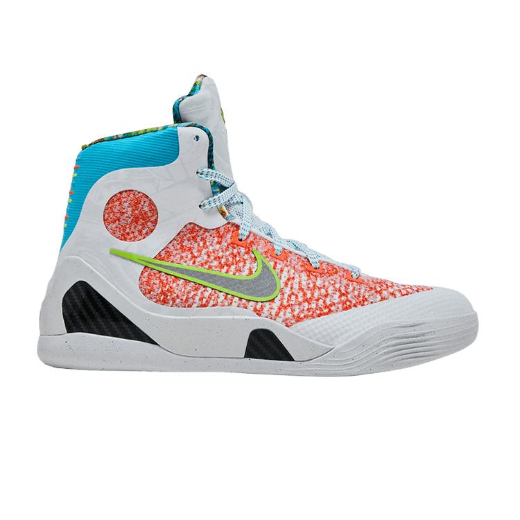 

Nike Kobe 9 Elite GS What The Kobe 2025 Kids Sneakers Grey White Reflective-Silver HJ9446-100 36