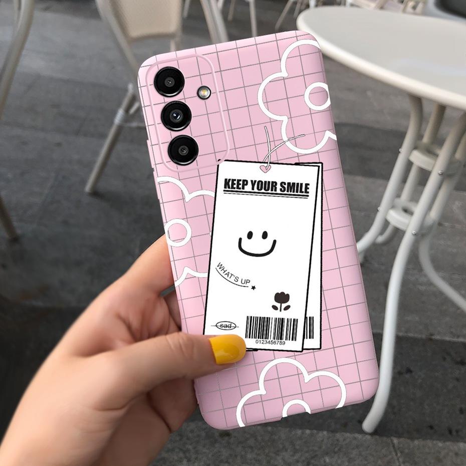 For Samsung Galaxy A04S 2022 Lovely Printing Jelly Phone Case For Samsung A04s A 04s SM-A047F Soft Silicone TPU Back Cover
