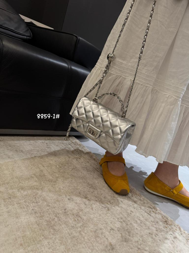 Damen 2025 Sommer Exquisite Argyle Ketten Crossbody Handtasche