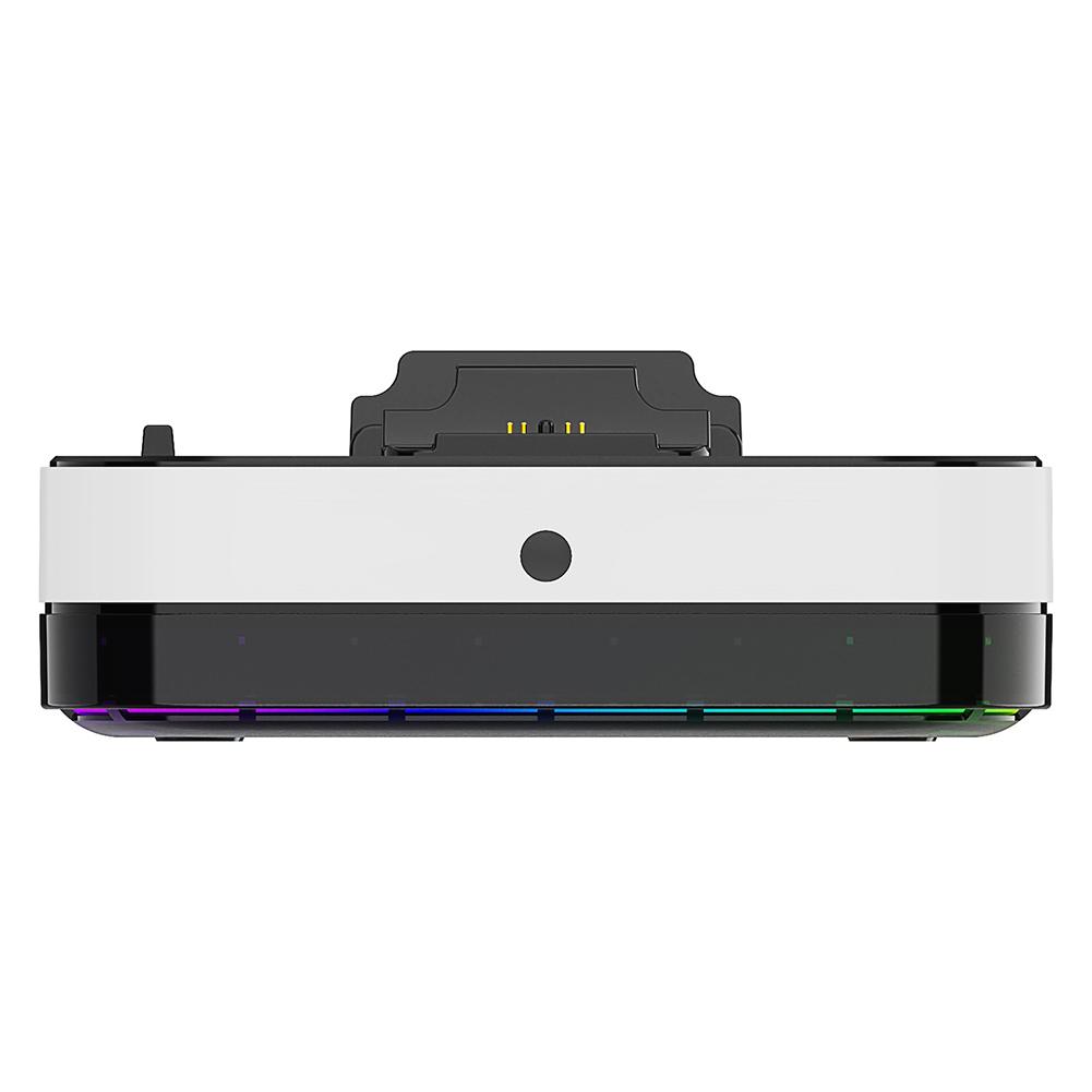 For PS5 Dual Charging Station LED Indicator RGB Light Fast Charging Dock Station Charging Stand for PS5 Controller PS Portal