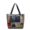 Fashion Printed Shoulder Bag Women's 2025 New Large-capacity Bucket Bag Niche Retro Large-capacity Portable Tote Bag