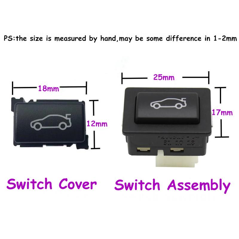E81 E82 F22 F23 E90 F30 F32 E60 F10 F11 F01 E84 F25 E89 Rear Trunk Tailgate Unlock Boot Push Button Release Switch For BMW