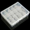 100Pcs Stainless Steel Fishing Lure Hook with Rings Carbon Steel Bait fish Hooks for Freshwater Saltwater Fishing accessories