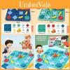 Jouet Piste de Labyrinthe Éducatif en Plastique Pour Enfants Avec Jeu Interactif de Logique et de Puzzle Pour Jouer à l'Intérieur