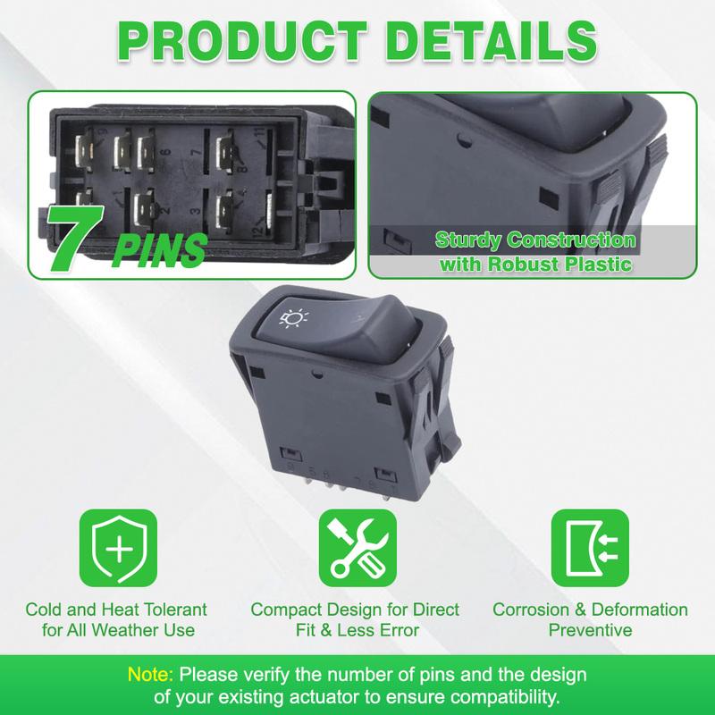 25169835  Car Headlight Switch Control for Mack Truck  577.62514 7 P Headlight Switch Fog Light Control Button