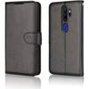 Leather Wallet Case for Oppo A9 2020 / A5 2020, Flip Protective Case Cover with Wallet Card Holder