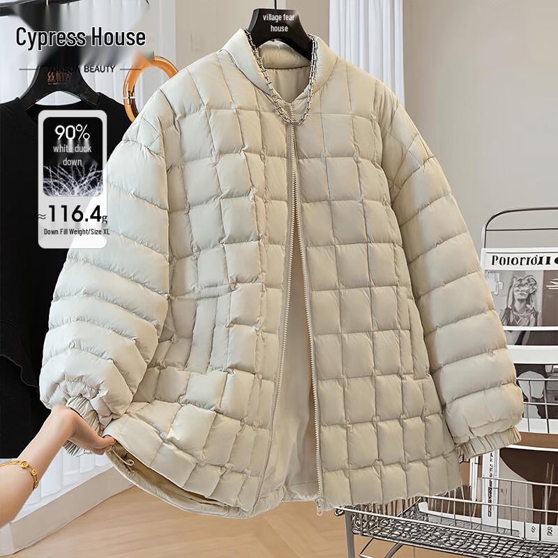 

Sybill Women s 2025 Autumn Stand Collar 90% Down Puffer Jacket M