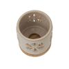 Hill Interiors Ceramic Snowflake Christmas Candle Holder