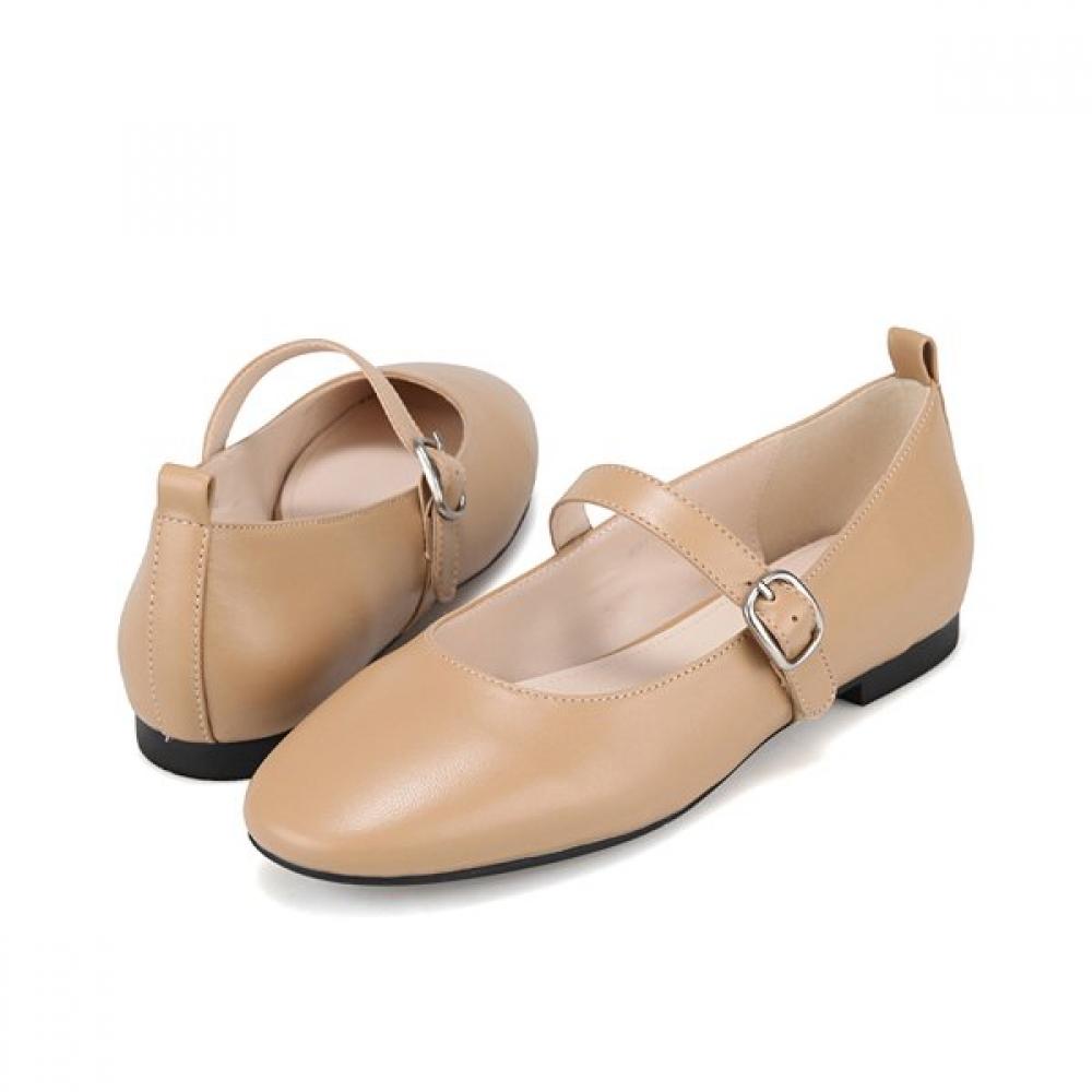 BARBARA Leather Casual Mary Jane Flat 1.5cm Bbj110be
