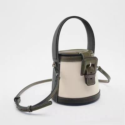 Sacs seau tendance, sacs à bandoulière en cuir PU, sacs à main à panneaux, sacs de loisirs polyvalents, grande capacité, sacs à bandoulière pour les déplacements