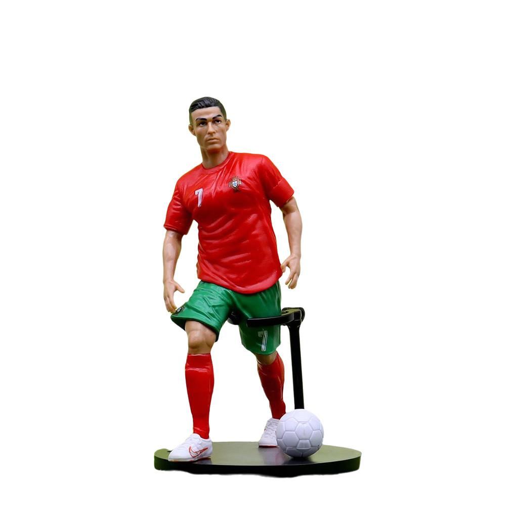 19cm PVC Fußballstar Figur Sammlerstück Perfektes Geschenk Für Fußballfans Und Heimdekoration