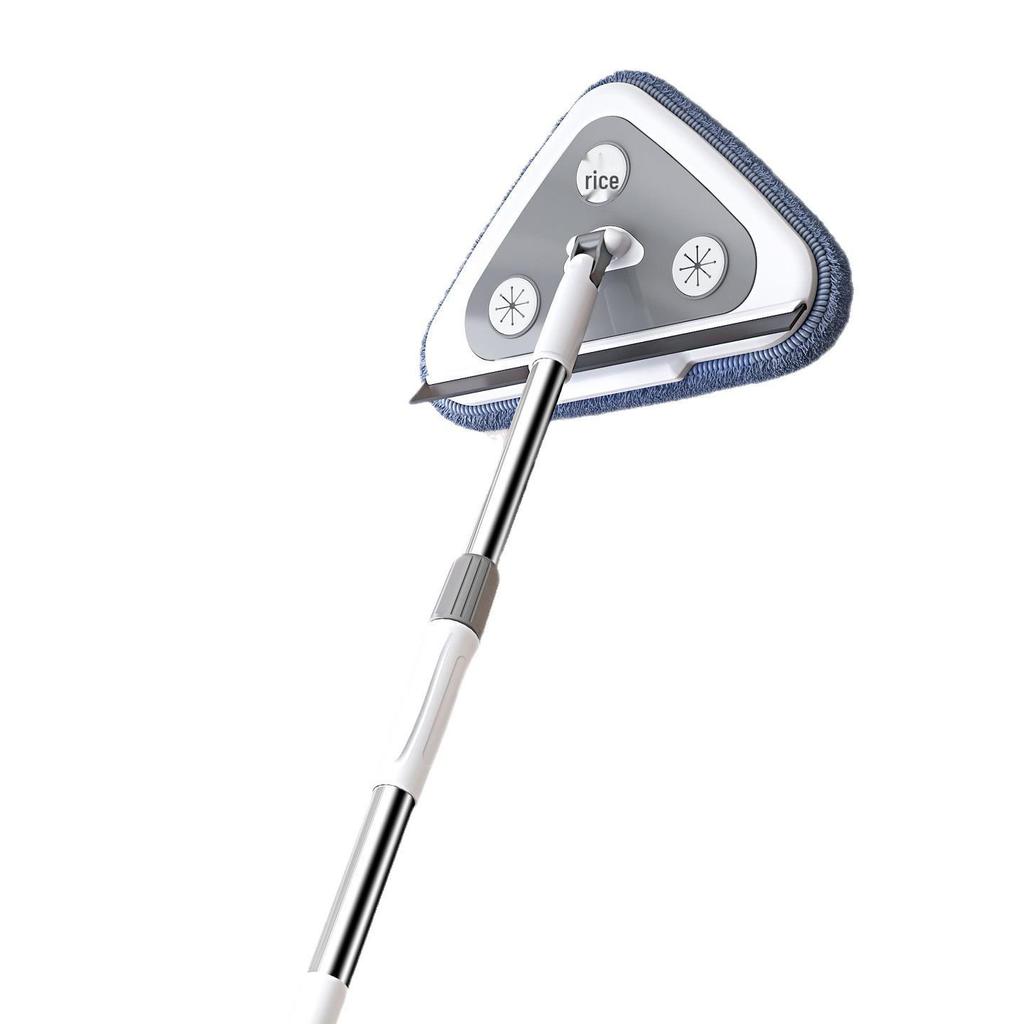Multi-Functional Telescopic Triangle Mop for Cleaning Ceilings, Walls, and Roofs