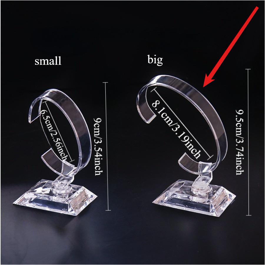 5Pcs Watch Display Racks,Transparent Brackets,Counter Display High-end Support Racks,Display Watches,Bracelets,Jewelry Racks.