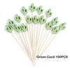 12cm 100pcs Bamboo Cocktail Sticks Pick Martini Drink Stick Picks Levo Bar Tool