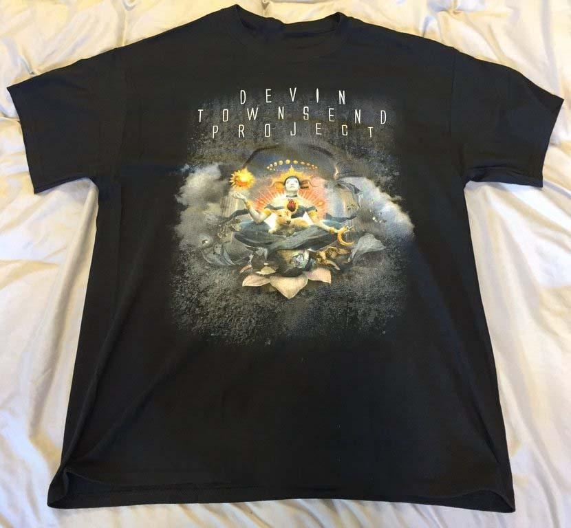 Devin Townsend Project Трансцендентность Тур Унисекс Футболка ВСЕ размеры US1678 Унисекс Футболка XL