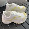 Lightweight and breathable thick-soled heightening dad shoes women's spring new shoes casual sports shoes tide