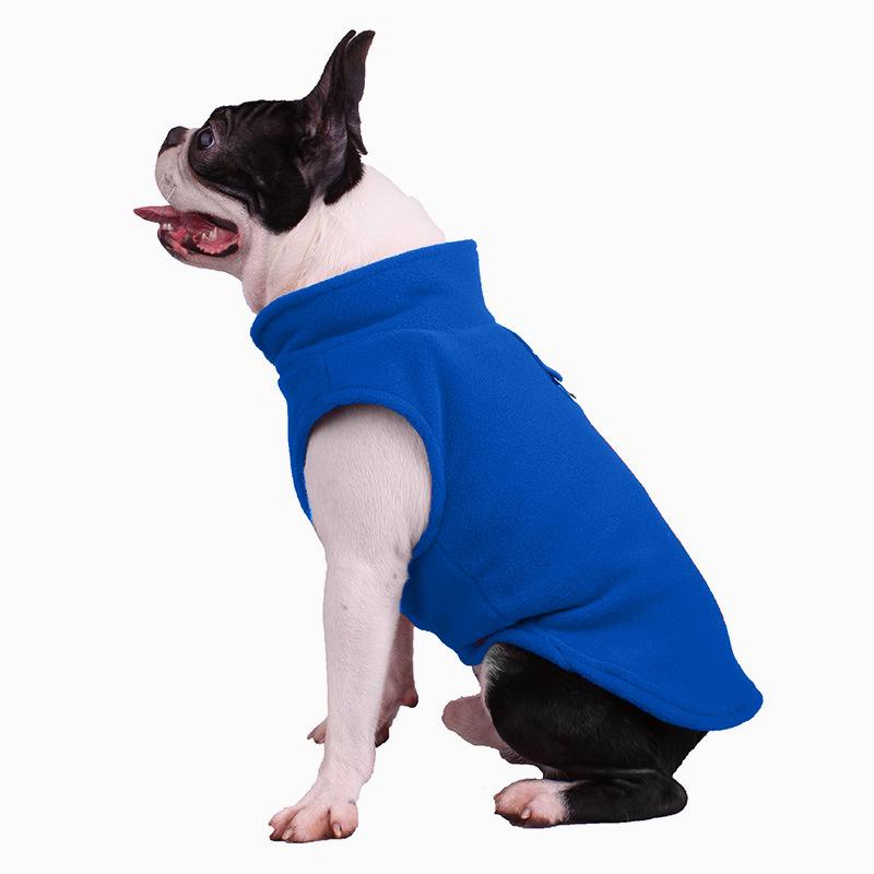 Winter French Bulldog Pet Sweater Pullover Warm Fleece Dog Clothes for Small Dogs Pug Sweatshirts Puppy Hoodie Mascotas Clothing
