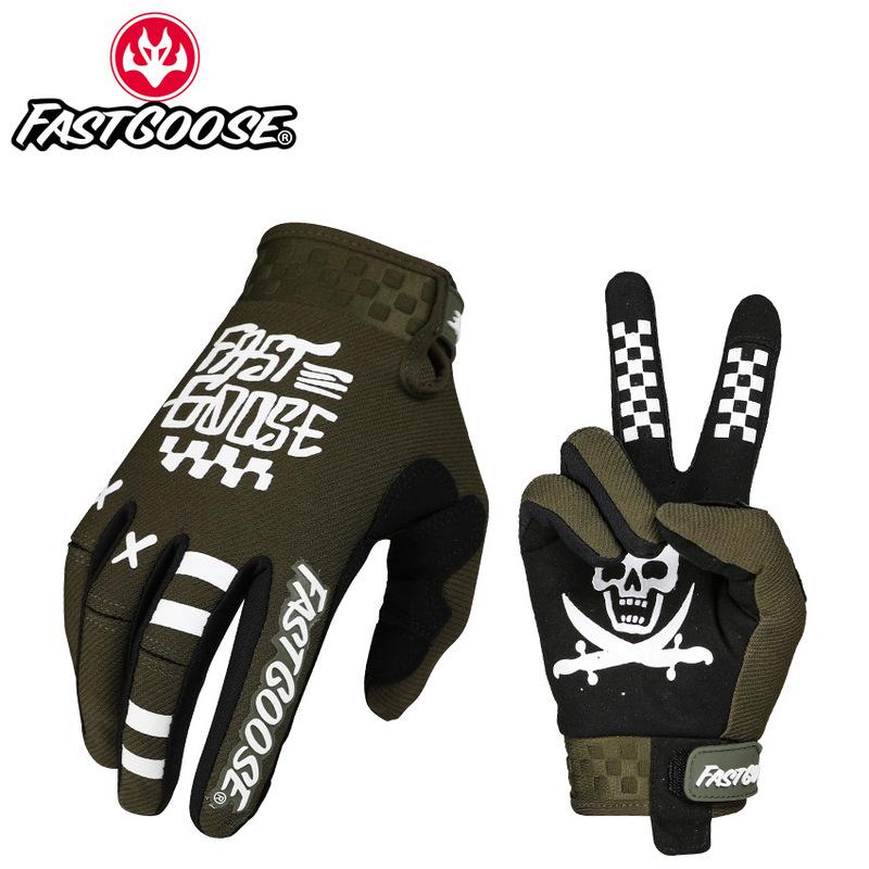 FASTGOOSE Sommer ATV MTB Motocross Handschuhe Atmungsaktiv Touchscreen Vollfinger für Damen & Herren | Bereit für Abenteuer & Rutschfester Griff