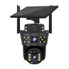 Solar Observation Device with SunPowered Module Outdoor DoubleLens for