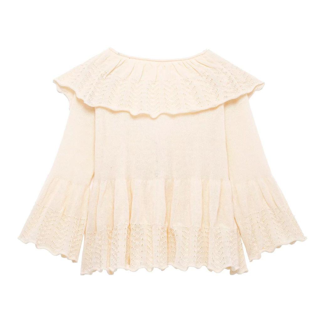 2025 Spring European & American Sweet Layered Knitwear