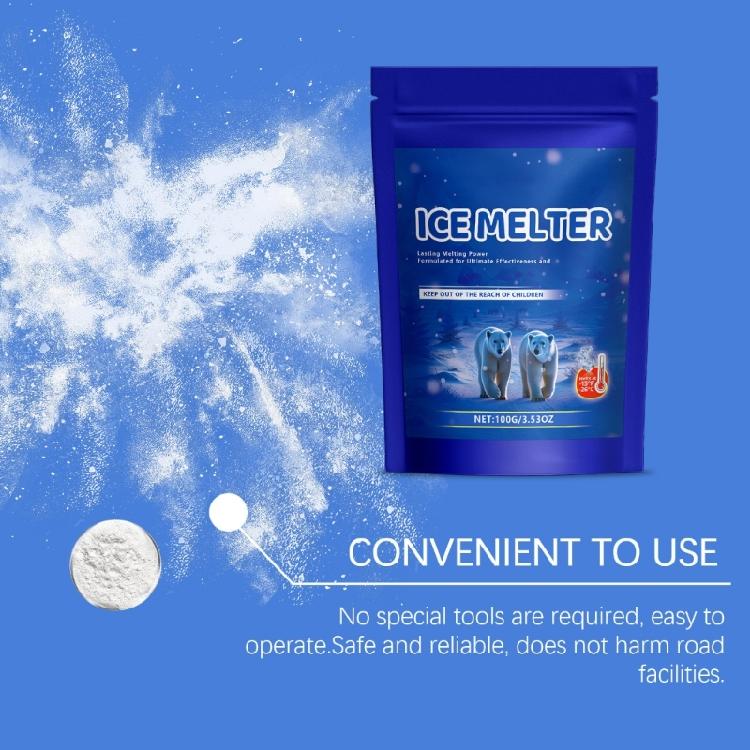 Ice and Snow Melter Sodium Chloride Formulas Fast Acting Ice Melter Melting Ice on Sidewalks,Driveways,and Parking Lots