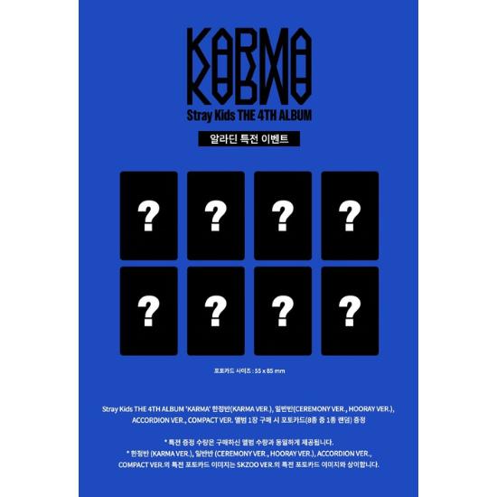Select POB COMPACT Ver Stray Kids 4th Album KARMA