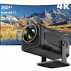 Ultra HD HY320mini Projector with Android 11