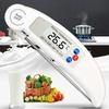 Premium Digital Instant Read Thermometer With Folding Probe For Bbq And Kitchen Cooking