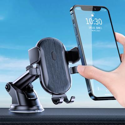 Suporte de telefone para carro Suporte para celular para painel de carro Para-brisa Suporte para automóvel Suporte para painel Suporte para iPhone 14 13 12 Android