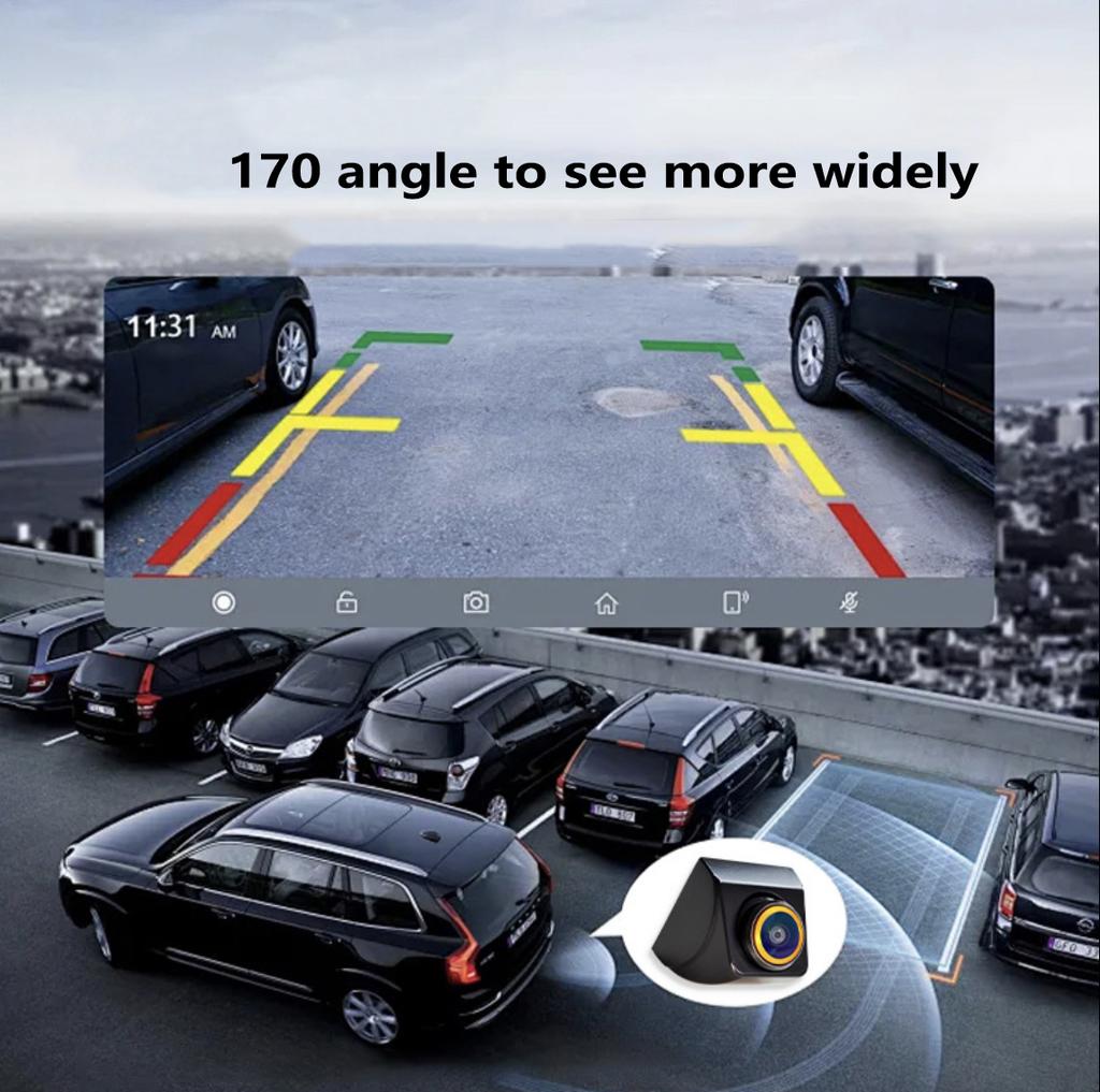 Reversing Image HD Car Korean Plug-in Right Blind Area Rear-view Starlight Night Vision Ccd Car Camera
